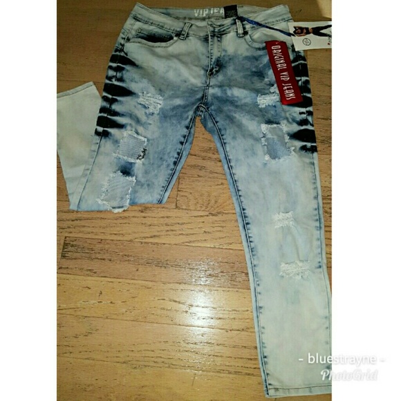 VIP Denim - NWT Distressed VIP Jeans Plus Size 15/16